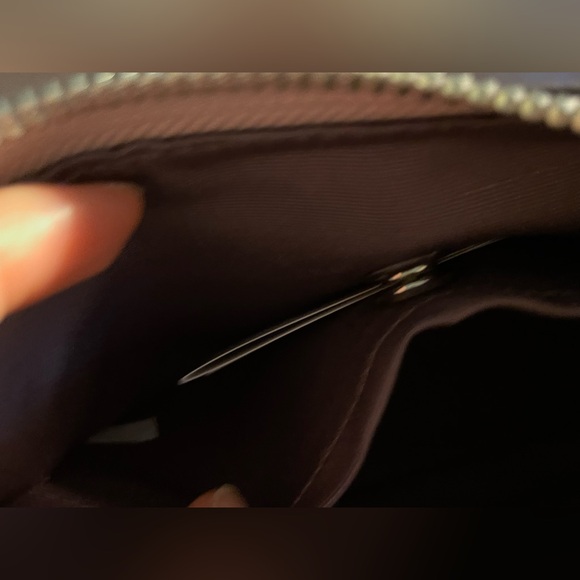 Coach small Teri purple lavender tea rose shoulder bag - Picture 8 of 10